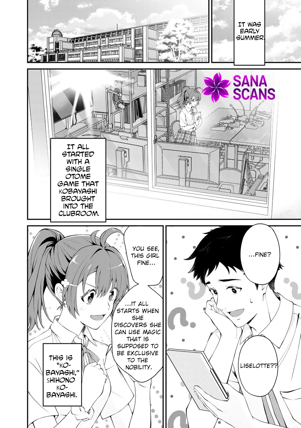 Tsundere Villainess Lieselotte, with Commentary by Endo and Kobayashi. Chapter 1 - . Page 10